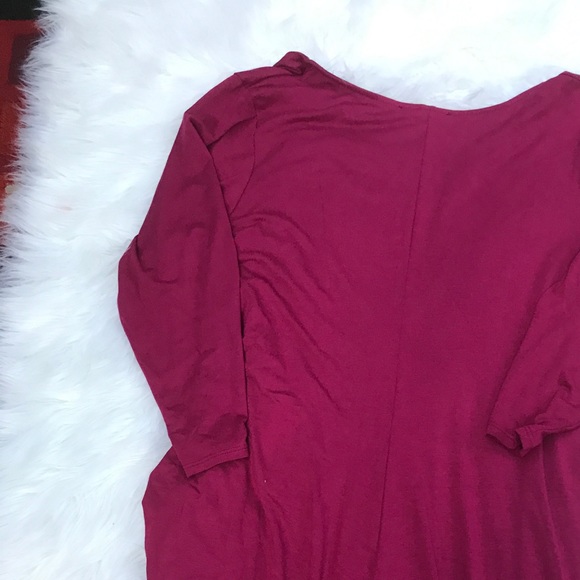 NWT Vanity Room Knotted 3/4 Length Sleeve Dress - Picture 3 of 6